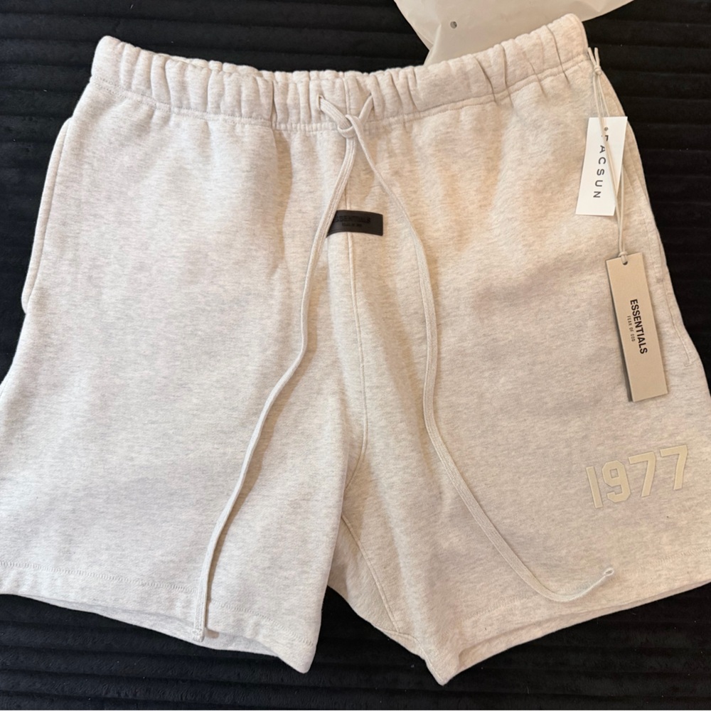 Essentials Light Gray Shorts